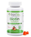 BariSlim Bariatric Vitamin Biotin Gummies - Vitamina Gummy appositamente formulata per i pazienti dopo la chirurgia della perdita di peso - Facili da digerire e aromi di frutta di grande gusto | 90
