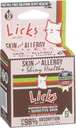 Licks - Allergia del gatto - Pelle del gatto e allergia - LiquiPaks - 10 uso