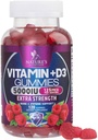 Vitamina D3 Supplemento Gummy 5000 IU (125 mcg) Vitamine dietetiche D per gli uomini e le donne - Bone, denti, muscolo e assistenza sanitaria immunitaria, Alta potenza VIT D3 Natura Non OGM & Gluten Free - 120 Gummies