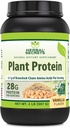 Herbal Secrets Plant Protein 2 Lb Powder | 28 Grams Protein per Serving | 6.1 Grammi BCAA | Vegan Supplement | 23 Servings | Made in USA (2 Lb, Vanilla)