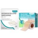 Dimora Idrocolloid Vestiti e fogli di sciarpa in silicone