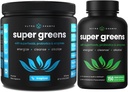 NutraChamps Tropical Super Greens Polvere & Super Greens Capsule