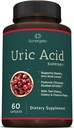 Sunergetic Premium Uric Acid Support Supplemento – Uric Acid Cleanse & Kidney Support – Include Tart Cherry, Chanca Piedra, Celery Extract & Turmeric - 60 capsule