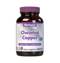 Bluebonnet Nutrition Albion Chelated Copper, 3 mg di Rame, Per Nervous System & Immune Health*, Soy-Free, Gluten-Free, Non OGM, Kosher Certified, Dairy-Free, Vegan, 90 capsula vegetale, 90 Servings