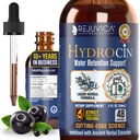 Hydrocin - Integratore avanzato di supporto per la conservazione dell'acqua diuretica - Consegna liquida per un migliore assorbimento - Dandelion, Uva Ursi, Bacche di Juniper, Semi di Celery, The verde & More!