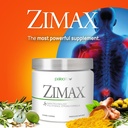 ZIMAX Super ANTIOXIDANT - 100% Naturale - Curcumina ad alto assorbimento, Estratto di rosmarino, Estratto di semi di uva, Estratto di foglie di oliva ORAC 3,451,770 (Canister) 90 Grammi (2-Pack)