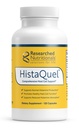 HistaQuel - Dual-Action Histamine & Mast Cell Support Formula - Clinically Researched Flavonoid & Herbal Formula con Sting Nettle & Black Cumin Seed Oil, 120 Capsule
