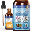 Restavin - Supplemento avanzato di sostegno della gamba - Consegna liquida per un migliore assorbimento - Vitamina C, Ferro da stiro, Valerian, Turmerico, Magnesio & More!