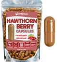 Capsule a base di bacche di biancospino - 360 conte (6 mesi di fornitura) - Capsule a base di bacche di biancospino Premium per il supporto cardiovascolare - Polvere di bacca di Hawthorne - Un integratore ideale per gli uomini e le donne