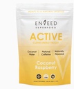 SUPERFOOD Active | Caffeina naturale e Adaptogen Pre polvere di allenamento — Yerba Mate, chicchi di caffè verde e sale rosa himalayano | Livelli energetici sostenibili con nessun Jitters o Crash — 20 Serve