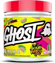 Supplemento di aminoacidi della polvere di GHOST BCAA, anguria dei bambini del polpaccio di aspro - 30 Serve - Intra senza zucchero, Post & Pre Workout Amino Powder & Recovery Drink, 7G BCAA