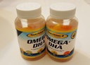 Omega Plus DHA acidi grassi essenziali - Pure Omega 3 acidi grassi - Chia olio + DHA - Gummies - adolescenti, uomini, donne EFA E DHA Integratori