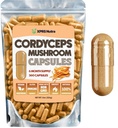 XPRS Nutra Cordyceps Mushroom Powder Capsules - 360 Count (180 Day Supply) - Le nostre capsule di fungo Premium Cordyceps contengono funghi reali (Cordyceps Sinensis) per supportare Stamina e Performance