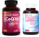 BioEmblem Bellezza Probiotici per Donne e CoQ10 con BioPerine 90 Conte