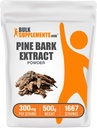 BulkSupplements.com Polvere dell'estratto di corteccia di pino - Supplemento di erbe, Polvere di corteccia di pino - Antiossidanti di sostegno, senza glutine - 300mg per porzione, 500g (1.1 lbs) (pacchetto di 1)