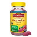 Citrato di magnesio ad alto assorbimento della natura 200 mg per porzione, supplemento di magnesio per il muscolo, Nerve, Bone e supporto cardiaco, 60 gummie di magnesio, alimentazione di 30 giorni
