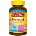Natura fatta Prenatale con acido folico + DHA, vitamina prenatale e integratore minerale per il supporto nutrizionale giornaliero, 110 Softgels, 110 giorni di alimentazione