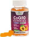 CoQ10 Gummies 100mg - 3X Forza, ad alto assorbimento, supplemento antiossidante per il supporto di salute del cuore e la produzione di energia, Ultra Coenzyme Q10 Vitamine, Coq 10 Supplementi, Non-GMO - 30 CoQ10 Gummies