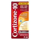 Cortizone-10 Massima resistenza resistente all'acqua Itch Relief Ointment, 1% Hydrocortisone, Fast-Acting, Anti-Itch Crema per Bug Bites, Rash, Eczema, Psoriasis, Poison Ivy, Oak, Sumac & More, 2 oz