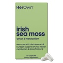 Il suo proprio Irish Sea Moss Capsule, Burdock Root, Bladderwrack, Detox, Metabolismo, Supporto Immune, Salute Della Pelle, Supporto Giunto Naturale, Nutriente Rich Superfood High in Minerali, 60 Conte