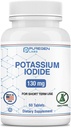 Potassium Iodide Tablets 130 mg Kosher Iodine compresse, supporto tiroide – 60 compresse