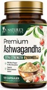 Ashwagandha Integratori - 2100mg Ashwagandha Capsule per Donne & Uomini, Supporto Antiossidante Naturale, Estratto di Radice di Ashwa, Supporto Calma Extra Forza con Pepe Nero, Vegan & Gluten Free - 120 Capsule