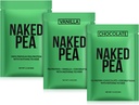Naked Vegan Sample Pack Pea, Chocolate Pea e Vanilla Pea