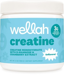 Wellah Creatina per le donne (50 porzioni, non aromatizzato) - Creatina monoidrato con Dandelion & Cranberry Extract