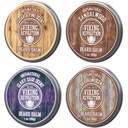 Viking Revolution 4 Beard Balm Variety Pack (1oz Ogni) - Sandalo, Pine & Cedar, Bay Rum, Clary Sage - Stili, Rafforza e Ammorbidisce Beards and Mustaches - Wax for Men