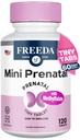 Mini vitamina Prenatale GRATUITA - Prenatali Kosher -Tiny Facile da ingoiare compresse - Vitamine Prenatali con Ferro, Acido Folico Prenatale/Folato, Vitamina D - Pre Natal Multivitamina per le Donne Incinte (120)