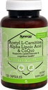 Vitacost Synergy Acetyl L-Carnitina, Alpha Lipoic Acid & CoQ10 -- 120 capsule