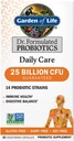 Garden of Life Dr. Formulated Probiotics Daily Care 30 Capsule 25 miliardi CFU 14 Strains Immune Health Digestive Balance, Gluten Free,Soy Free