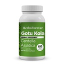 Herbsforever Gotu Kola Capsules | Centella Asiatica Herbal Supplement, 800 mg Ogni | 60 capsule di veg per Clarity mentale, Focus | Supporto benessere complessivo