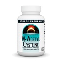 Fonte Naturals N-Acetyl Cysteine Antioxidant Support 1000 mg Integratore alimentare che supporta la salute respiratoria* - 60 compresse