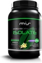 M+S 100% Erba Fed - Proteina Idrolizzata Isolate Polvere- Gluten Free, Assorbimento Veloce, Facile Digestione, Stevia addolcita (Vanilla, 2.05 Lb)