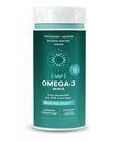 Iwi Omega-3 Mini Softgels (30 Serve), Facile da ingoiare, Algae a base vegetale Omega 3 con EPA + DHA, Integratore alimentare completo, Krill & Fish Oil Alternative, No Fishy Aftertaste