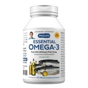 ANDREW LESSMAN Essential Omega-3 Mint - 60 Softgels - Ultra-Pure, olio Omega-3 ad alta potenza. Alte DHA, No Stomach Upset, No Contaminants, No Mercury. Piccolo Facile da ingoiare Softgels