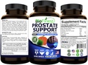 BioFinest Prostate Support per gli uomini - Saw Palmetto Lycopene Pumpkin Seed Pygeum Zinc Selenium - Healthy Urine Flow Bladder Prostate Vitamin Supplement - Made in USA (120 Veg. Capsule)