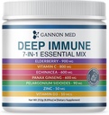 Vitamine di Immunità di difesa finale per adulti e bambini — Capsule di difesa immuni con Elderberry, Vitamina C, Echinacea, Aglio, Panax Ginseng e Zinc — 120 Caps (polvere da 8,8 Oz)
