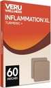 Veru Wellness Inflammation XL Turmeric Patches - Non Ingestible Daily Complete Formula Impermeabile, Daily Complete Formula ( Conteggio 60 giorni)