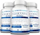 Approvata Scienza Glucosyl Supplemento - 250 mg Berberina, Mulberry, Cannella acquosa - 60 capsule vegane - Confezione da 3