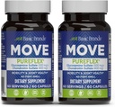 Brand di base - Move Pureflex Glucosamine Chondroitin - Supporto Congiunto Integratore per Flessibilità & Mobilità - 60 Capsule - 2-Pack