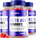 NutraRize (Pack of 3 MicroBio Keto ACV Gummies, Official Keto + ACV Supplement, Tutti Natural Micro Bio, Apple Cider Vinegar Recensioni (180 Gummies)
