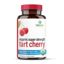 Super resistenza CherryPURE Tart Cherry Supplement – 50:1 Concentrate Cresciuto negli Stati Uniti - Realizzato con Ciliegie di Montmorency Non OGM – da SolaGarden Naturals. 60 Non OGM Veggie Capsule.