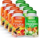Semplicemente il Pledge della Natura - Confezionato con oltre 40 diversi frutta e verdura - 4 mesi di fornitura - fatto con Superfoods di cibo intero - con Aloe Vera – 100% Soy Free - 720 capsule