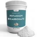Bicarbonato di potassio 18 oz, polvere di bicarbonato di potassio puro al 100%, utilizzata nella fabbricazione di vino, torte, biscotti e altro ancora