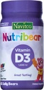 "NutriBear" Vitamina D3 1.000 IU Grande Degustazione, 60 Jelly Bears