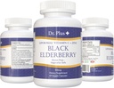 Liposomal Immune Boost Black Elderberry - Vitamina C - Zinc Gluten Free vegetariano sicuro integratore alimentare 60 capsule vegetali