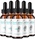 ZenCortex Tinnitus Ear Drops - ZenCortex 24, Zen Cortex Liquid Drops, ZenCortex Recensioni, ZenCortex Drops for Ear Relief (5 Pack - 5 Mese di alimentazione)