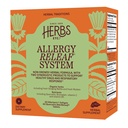 Herbs Etc. Allergy ReLeaf System - Seasonal Discomfort Supplement - Fornisce supporto per starnuti & Itchy Eyes - Supporta la funzione del seno - 60 Softgels, 60 compresse (60 Serve)
